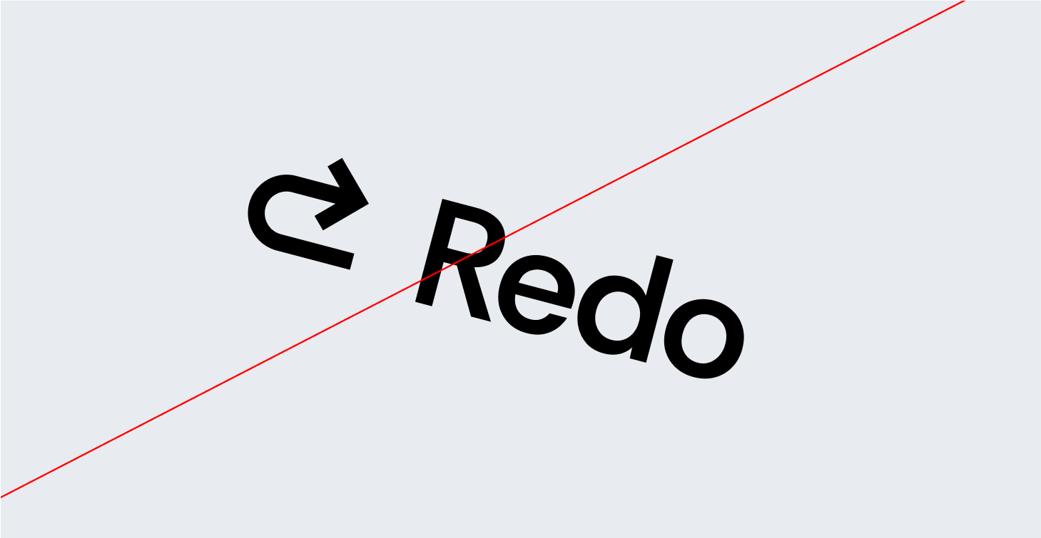 Image of brand logo incorrectly rotated